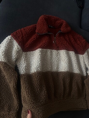 Blok teddy sweat