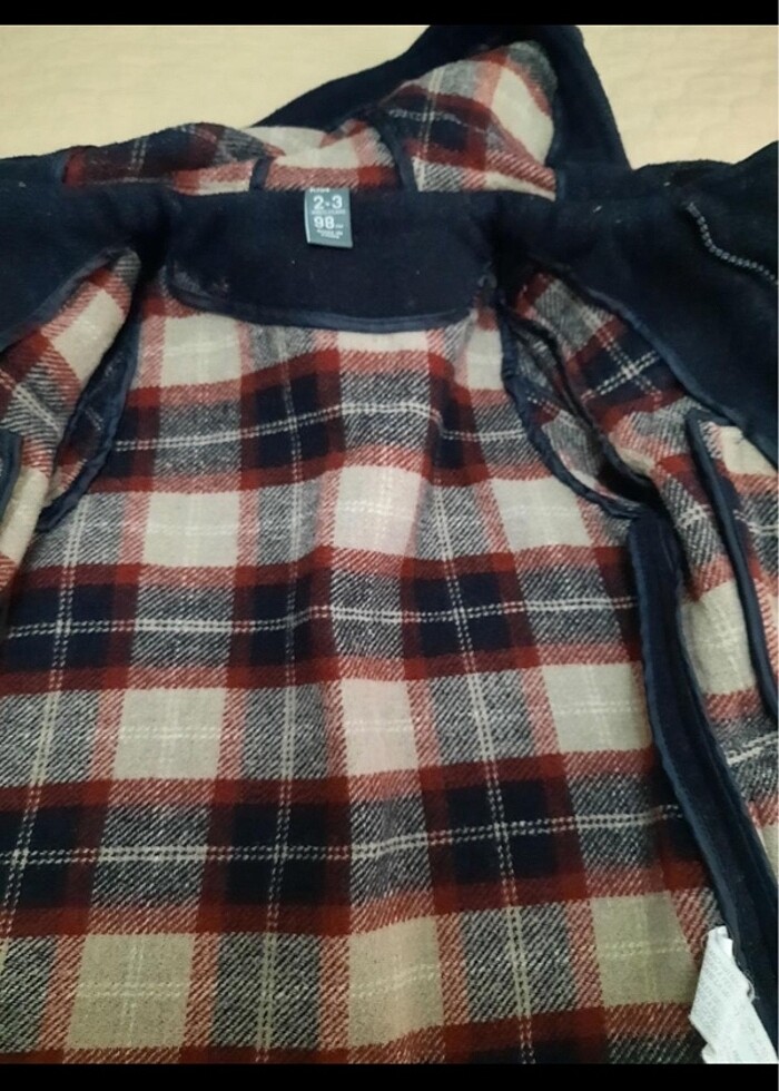 Zara kids kaşe kaban - Görsel 4