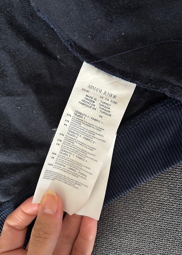 Armani çocuk hırka - Görsel 4