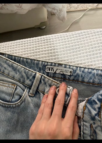 Zara boru paça jean - Görsel 4