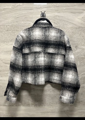 Stradivarius tüylü ceket - Görsel 2