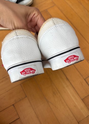 38 Beden Beyaz Vans Kadın Günlük Spor Ayakkabı