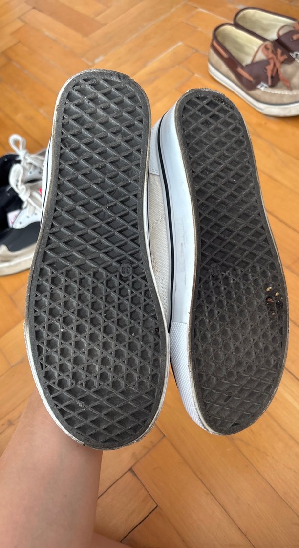 Beyaz Vans Kadın Günlük Spor Ayakkabı - Görsel 5