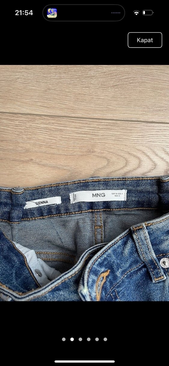 Mango Sienna Kadın Jean - Görsel 5