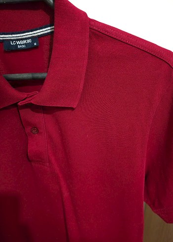 Erkek Kırmızı Polo Tişört Kısa Kollu - Görsel 2