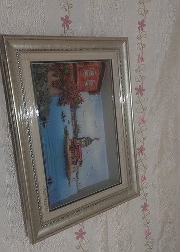 Çok Renkli Parlak Manzara Tablosu - Görsel 6