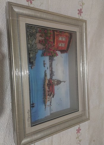 Çok Renkli Parlak Manzara Tablosu - Görsel 2