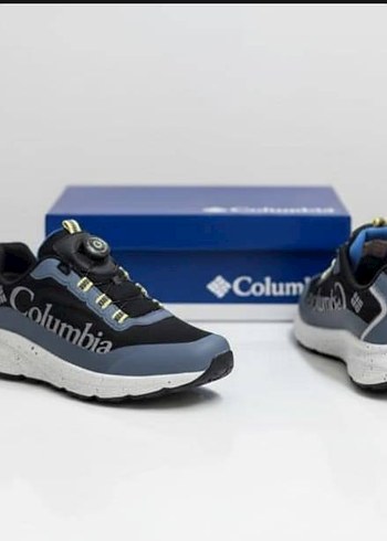 Columbia Gri Erkek Spor Ayakkabı Velcro - Görsel 4