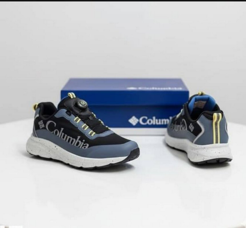 Columbia Gri Erkek Spor Ayakkabı Velcro - Görsel 4