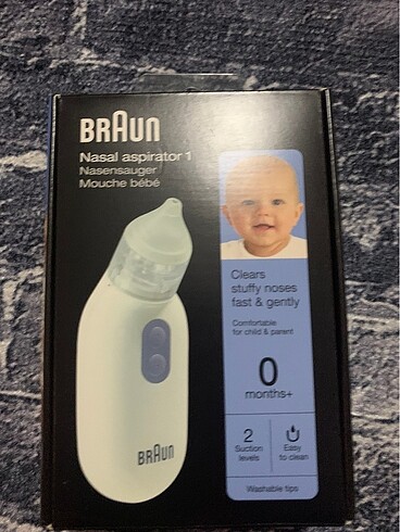 Braun nasal burun aspiratörü