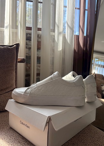 Calvin Klein Beyaz Kadın Spor Ayakkabı - Görsel 5