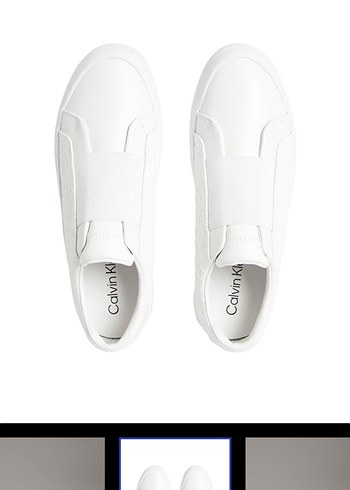 Calvin Klein Beyaz Kadın Spor Ayakkabı - Görsel 3