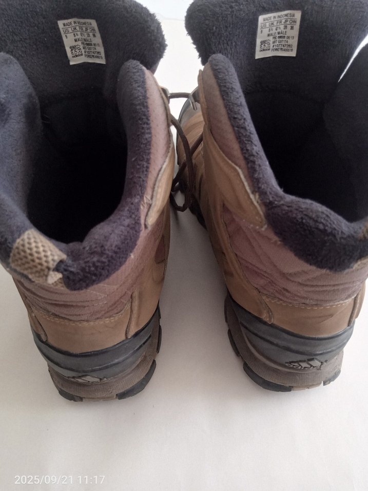 Bej Gri Adidas Erkek Outdoor Botları - Görsel 4