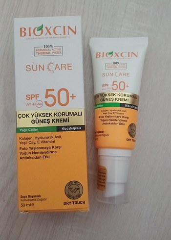 Bioxcin SPF 50+ Çok Yüksek Koruma Güneş Kremi