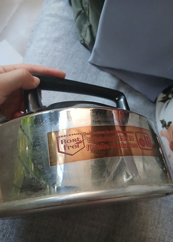  Beden gri Renk Vintage Su Isıtıcısı