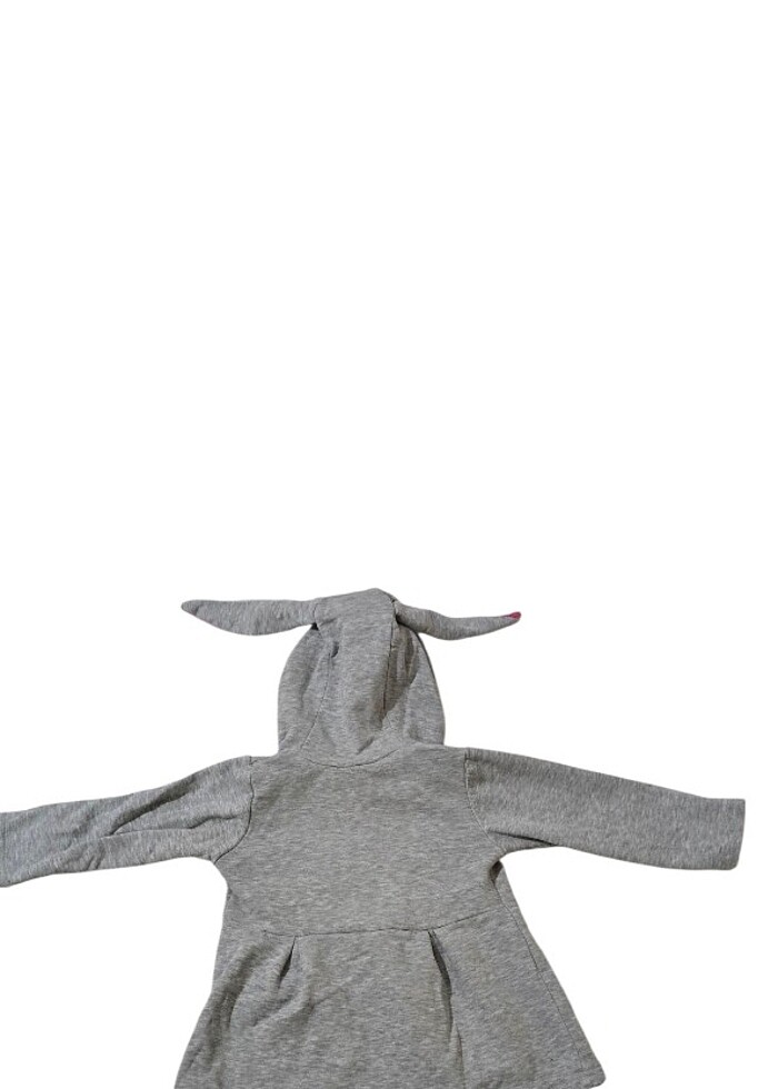 3 yaş Polar kapüşonlu kulaklı hırka - Görsel 2