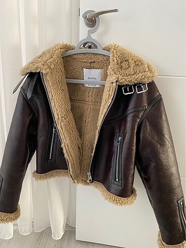 s Beden Bershka biker ceket