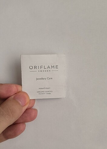  Beden kahverengi Renk Oriflame yaprak desenli kolye