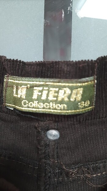 38 Beden kahverengi Renk Pantolon