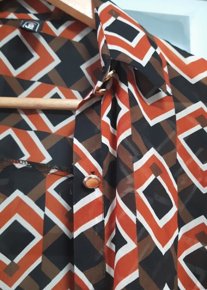 Şifon gömlek - Görsel 2