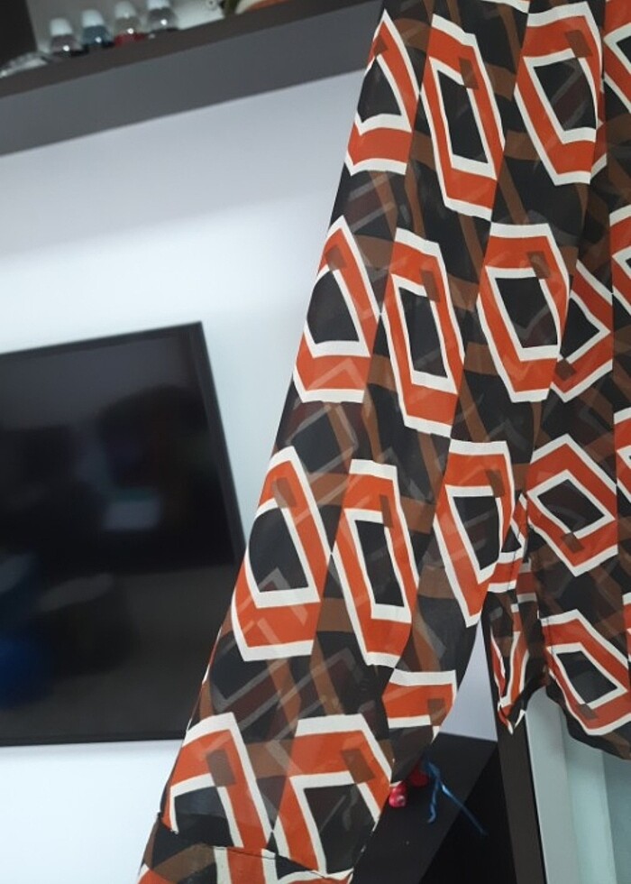 Şifon gömlek - Görsel 5