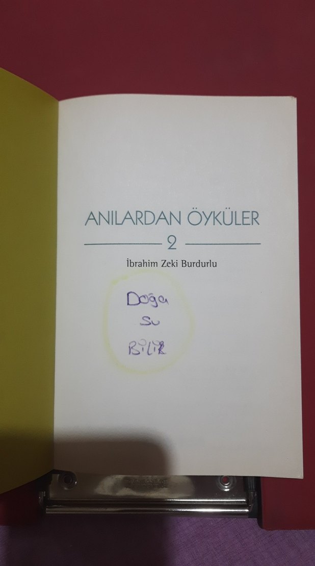 Anılardan Öyküler 2 - İbrahim Zeki Burdurlu - Görsel 3