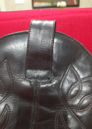 Erkek Bordo Deri Kemerli Diz Boyu Bot - Görsel 4