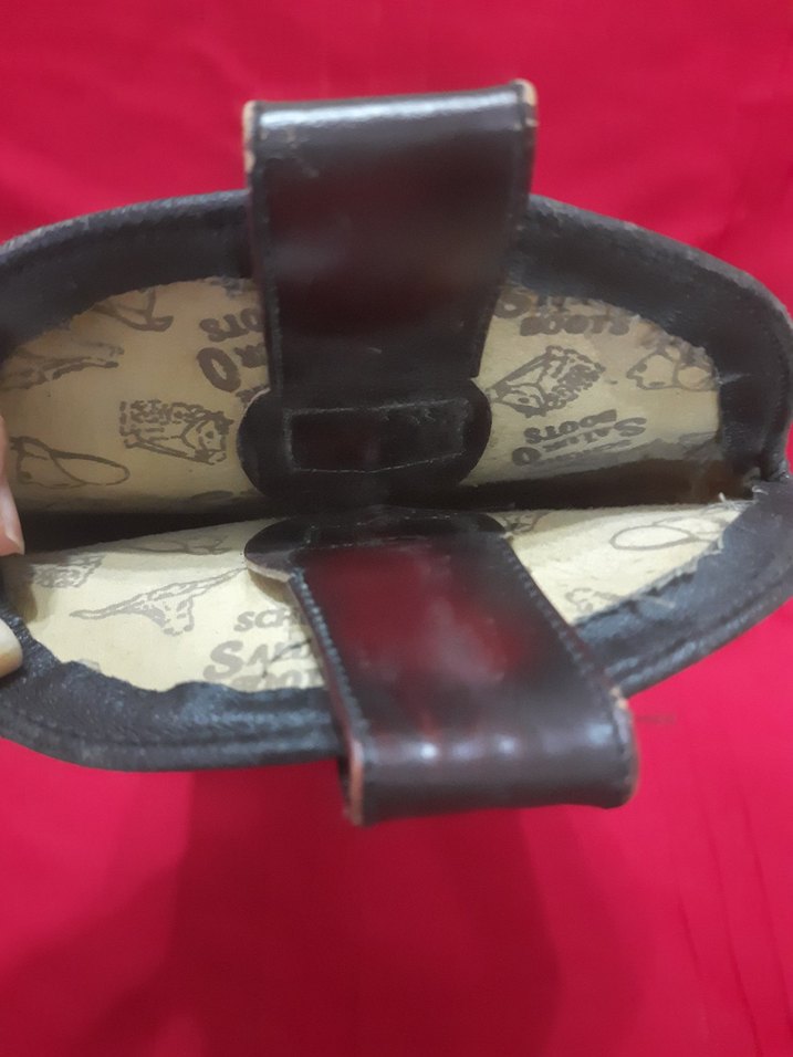 Erkek Bordo Deri Kemerli Diz Boyu Bot - Görsel 5