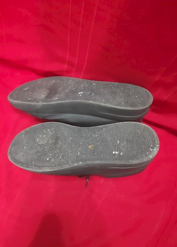 Siyah Minimalist Goth Erkek Spor Ayakkabı - Görsel 4