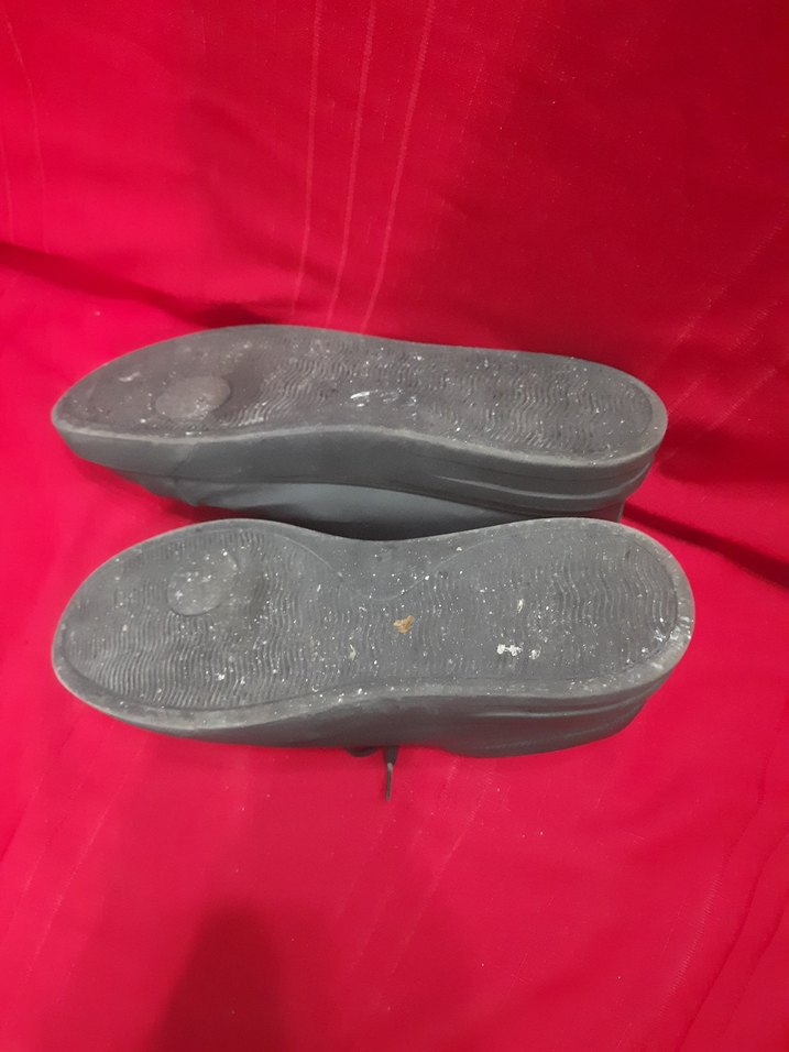 Siyah Minimalist Goth Erkek Spor Ayakkabı - Görsel 4