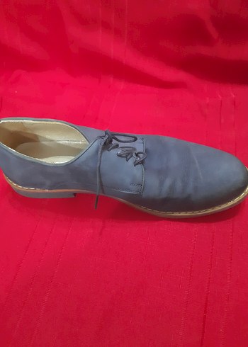 Gri Süet Erkek Klasik Ayakkabı - Görsel 4