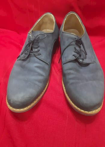 Gri Süet Erkek Klasik Ayakkabı - Görsel 6