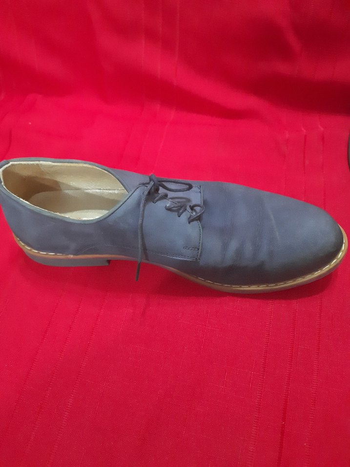 Gri Süet Erkek Klasik Ayakkabı - Görsel 4