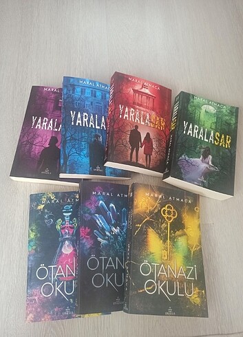 Yaralasar set ve ötenazi okulu set 7 kitap 