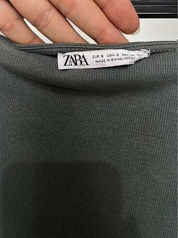 zara crop askısız