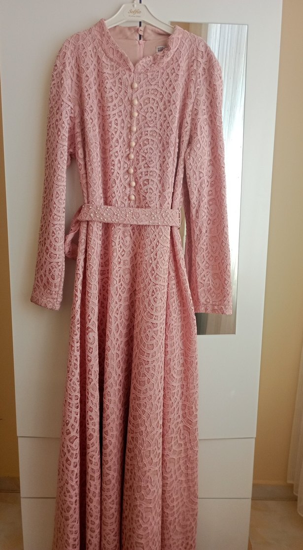 Kadın Tesettür Abiye Elbise - Görsel 2