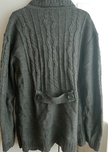 Kadın Örgülü Hırka - Görsel 3