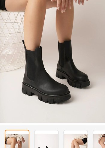 Kadın Siyah Bot - Görsel 2