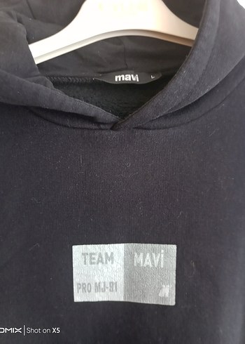 Kadın Kapüşonlu Sweatshirt - Görsel 2