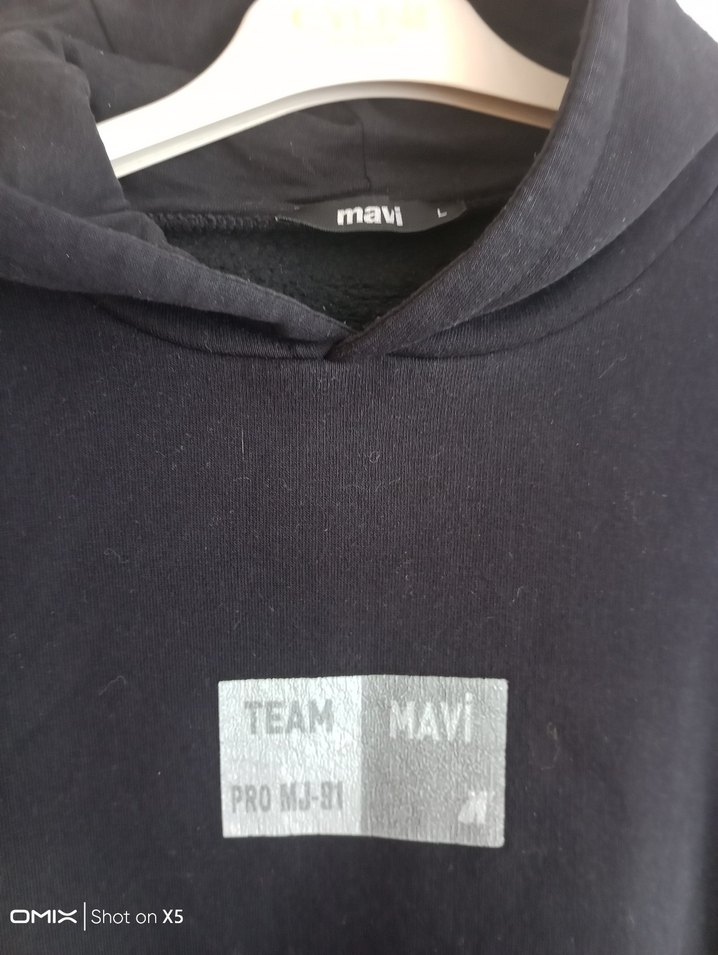 Kadın Kapüşonlu Sweatshirt - Görsel 2