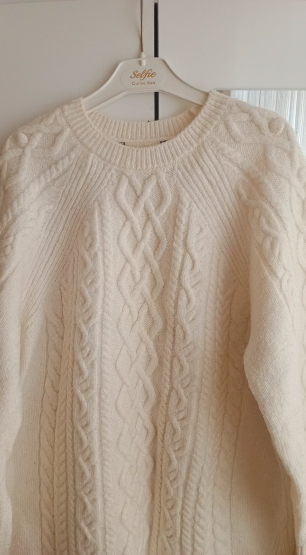 Kadın Kazak Örgülü - Görsel 2