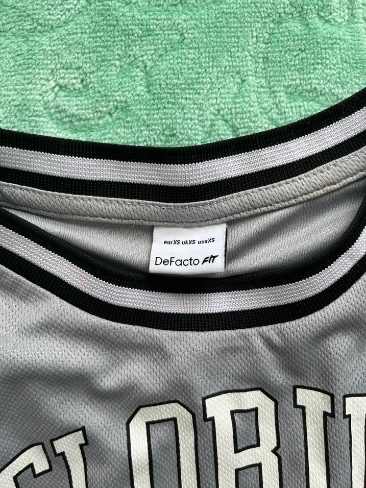 Gri Baskılı Spor Atlet - Görsel 2