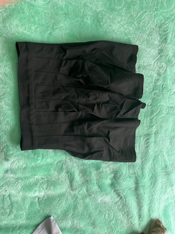 Siyah Pilili Midi Etek - Görsel 2