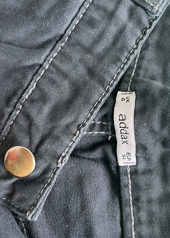 Siyah Bol Kesim Denim Pantolon - Görsel 3