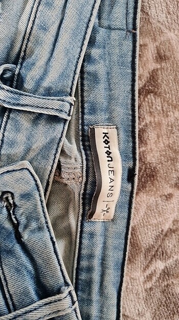 34 Beden Koton Kot Pantalon 