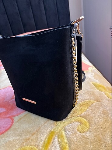 Çarşı Giyimden süet çanta - Görsel 2