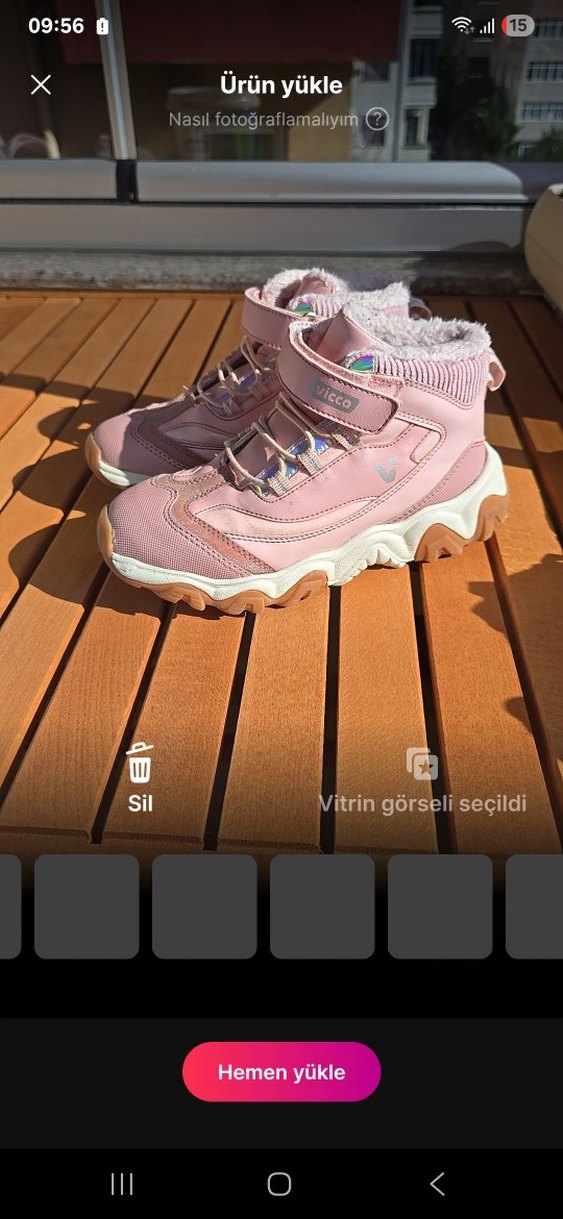 Vicco Pudra Kız Çocuk Outdoor Bot - Görsel 2