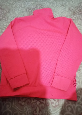 Fermuarlı Kapüşonlu Pembe çocuk Ceket - Görsel 3