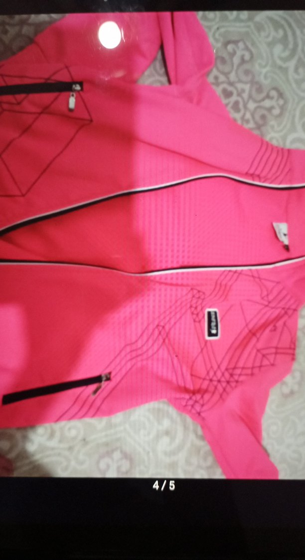 Fermuarlı Kapüşonlu Pembe çocuk Ceket - Görsel 4