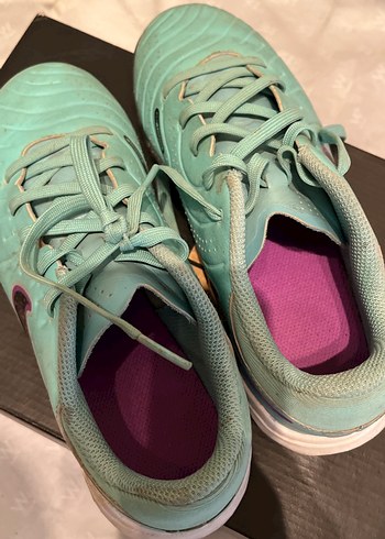 Kız Çocuk Turkuaz Cırtcırtlı Spor Ayakkabı - Görsel 6